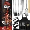 Squago BBQ Accesoires XXL Set Met Schort - Gereedschap - Gereedschapset Tang Borstel Mat 2 Squago BBQ Accesoires XXL Set Met Schort - Gereedschap - Gereedschapset Tang Borstel Mat -Merkloos Verkoopwinkel 1031x1200