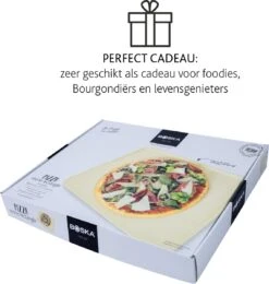 Boska Pizzasteen Deluxe Rechthoek - Voor De Oven - Knapperige Pizza's - 40x32 Cm - BBQ Accessoires -Merkloos Verkoopwinkel 1142x1200 4
