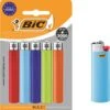 BIC J26 Maxi Vuursteen Flint Aanstekers - Diverse Kleuren - Pak Van 5 Gasaanstekers - Kindveilig -Merkloos Verkoopwinkel 1171x1200 1