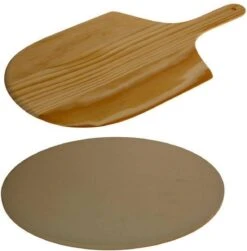 Merkloos Excellent Houseware Pizza-baksteen - Met Pizza-schep -Merkloos Verkoopwinkel 1179x1200