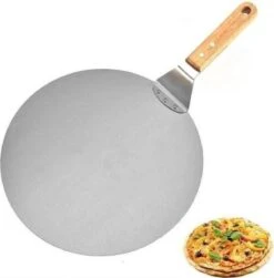 Luxe Pizzaschep Voor Verse Pizza - Extra Groot - RVS 30CM - Grote Pizza Schep Voor Oven Of BBQ Barbecue - Hout Handvat - Pizzaspatel Voor Zelfgemaakte Ovenpizza -Merkloos Verkoopwinkel 1180x1200