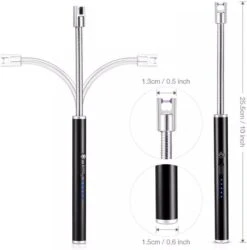 Merkloos BBQ Aansteker Oplaadbaar Met Usb Kabel - Elektrische Keuken Aansteker - Flexibele Aansteker - Zwart -Merkloos Verkoopwinkel 1186x1200 2