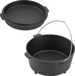 Dutch Oven Enkhuizen Met Deksel Gietijzer Zwart 4,2 L -Merkloos Verkoopwinkel 1187x1200 1