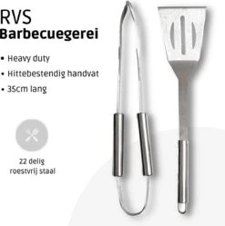 Bbq Accesoires – Bbq Gereedschap – Bbq Set – 22 Delig – RVS -Merkloos Verkoopwinkel 1192x1200