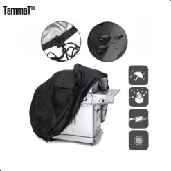 TammaT - BBQ Hoes - Waterdichte Beschermhoes - UV Bescherming - Maat L 170 X 61 X 117 Cm - Met Trekkoord 13 TammaT - BBQ Hoes - Waterdichte Beschermhoes - UV Bescherming - Maat L 170 X 61 X 117 Cm - Met Trekkoord -Merkloos Verkoopwinkel 1198x1200 10