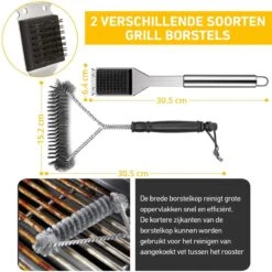 Saveur Royal® 35-delige Barbecue Gereedschapset In Roestvrij Staal - BBQ Grill Set Met Draagtas - Barbecuegerei-sets - Barbecue Accessoires Gereedschap - 35-delig -Merkloos Verkoopwinkel 1198x1200 5
