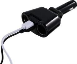 Auto Sigarettenaansteker Splitter - USB Ingang Auto - 2 Sigaretten Aansluitingen - Autolader -Merkloos Verkoopwinkel 1200x1011