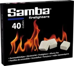 Samba Aanmaakblokjes Wit - 40 Stuks -Merkloos Verkoopwinkel 1200x1073