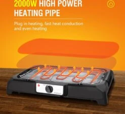 Aigostar Lava 30LDQ - Elektrische Grill - BBQ - Tafel Barbecue - Grilloppervlakte 41 X 24 Cm - 2000 Watt 12 Aigostar Lava 30LDQ - Elektrische Grill - BBQ - Tafel Barbecue - Grilloppervlakte 41 X 24 Cm - 2000 Watt -Merkloos Verkoopwinkel 1200x1087