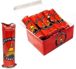 Houtskool Tabletten - Golden Temple - 3.3cm - 100 Stuks -Merkloos Verkoopwinkel 1200x1095 3