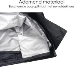 BBQ Beschermhoes - Voor Kamado - Universeel - Tot 23 Inch - Zwart -Merkloos Verkoopwinkel 1200x1100