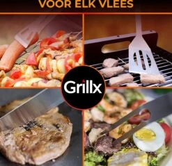 GrillX Barbecue Gereedschap Set - 19-delig - Inclusief Luxe Draagtas - BBQ Accesoires - Gereedschapset -Merkloos Verkoopwinkel 1200x1161 1