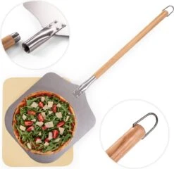 Blumtal - Pizzasteen Met XL Pizza Schep - Professionele Pizza Set - Cordieriet Pizza Stone -Merkloos Verkoopwinkel 1200x1168 1
