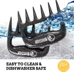 Mountain Grillers Claws-High Quality Meat Claws For American BBQ Pulled Pork-Plastic Meat Claws For Slicing-Vaatwasser Safe Bear Claws Gift Idee -Merkloos Verkoopwinkel 1200x1175 2