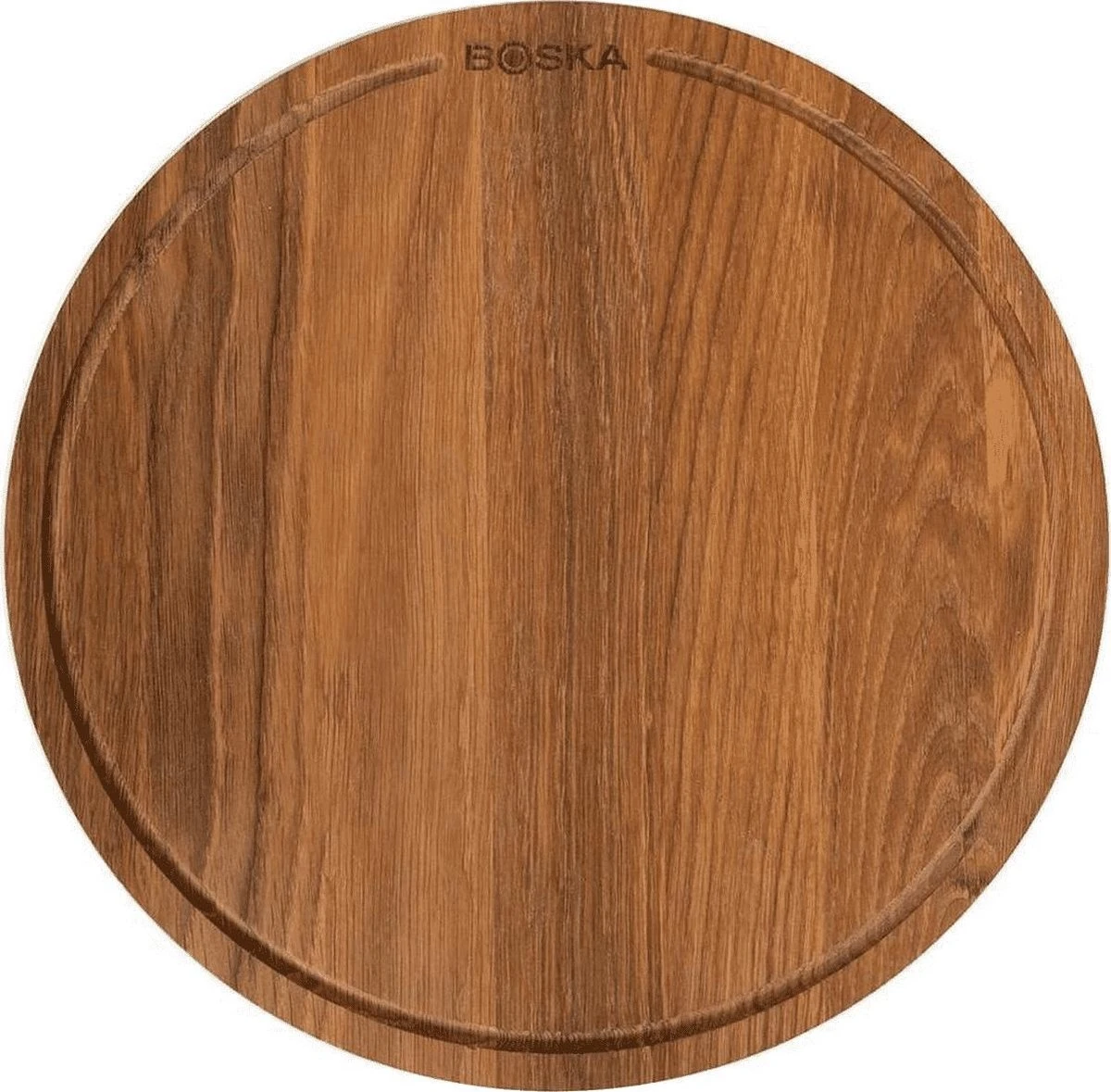 Boska Pizzaplank Friends L - BBQ Accessoires - Eikenhout - Handige Opvanggeul - Ø 34 Cm 4 Boska Pizzaplank Friends L - BBQ Accessoires - Eikenhout - Handige Opvanggeul - Ø 34 Cm - Afbeelding 2