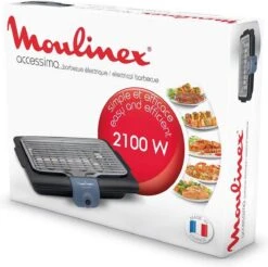 Moulinex BG134812 Barbecue Tafelblad Electrisch 2100W Zwart, Blauw, Zilver Barbecue -Merkloos Verkoopwinkel 1200x1194
