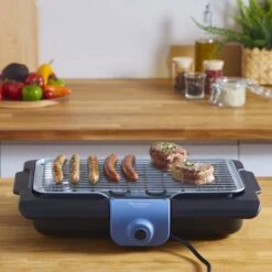 Moulinex BG134812 Barbecue Tafelblad Electrisch 2100W Zwart, Blauw, Zilver Barbecue -Merkloos Verkoopwinkel 1200x1200 14