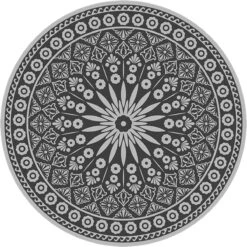 Voorkant 54 Esschert Design Buitenkleed ø 170 Cm