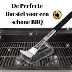 Gohh BBQ Borstel Met Schraper - Schoonmaakborstel - Barbecue Krabber Met Handige Bewaarzak 2 In 1 -Merkloos Verkoopwinkel 1200x1200 152