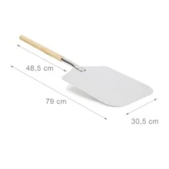 Relaxdays Pizzaschep - Vierkant - Metaal -Merkloos Verkoopwinkel 1200x1200 220