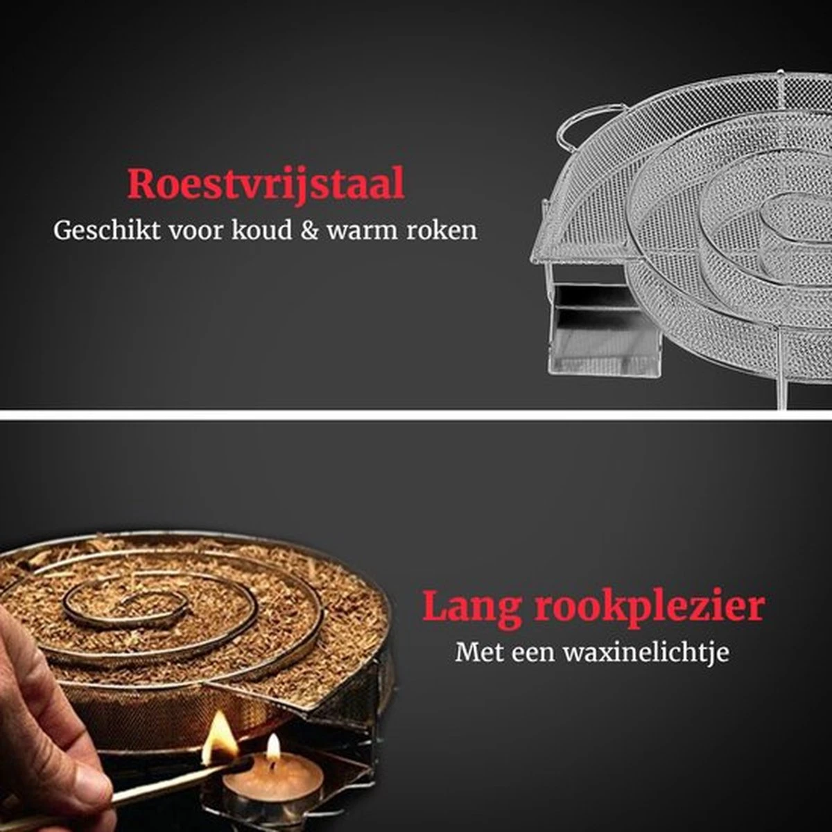 GrillX Cold Smoke Generator Met 1KG Kersen Rookmot - 6 Liter - Smokerbox - RVS Rookbox - Rookgenerator - Koud Roken - BBQ Accesoires 5 GrillX Cold Smoke Generator Met 1KG Kersen Rookmot - 6 Liter - Smokerbox - RVS Rookbox - Rookgenerator - Koud Roken - BBQ Accesoires - Afbeelding 3