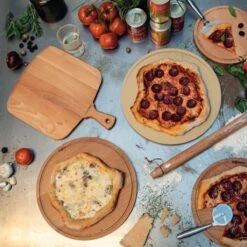 Boska Pizzaschep Amigo - Voor Warme En Koude Pizza - Kort Handvat - Beukenhout - 30 Cm Breed -Merkloos Verkoopwinkel 1200x1200 245