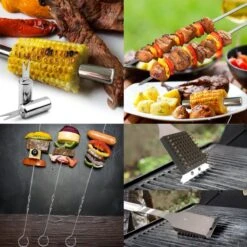 Saveur Royal® 35-delige Barbecue Gereedschapset In Roestvrij Staal - BBQ Grill Set Met Draagtas - Barbecuegerei-sets - Barbecue Accessoires Gereedschap - 35-delig -Merkloos Verkoopwinkel 1200x1200 264