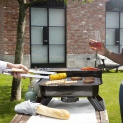 Princess 112252 Hybride Barbecue – Elektrische BBQ - Tafelmodel - 2000W - 44x 29cm - Gebruik Elektrisch Of Met Kolen -Merkloos Verkoopwinkel 1200x1200 3