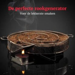 GrillX Cold Smoke Generator Met 1KG Appel Rookmot - 6 Liter - Smokerbox - RVS Rookbox - Rookgenerator - Koud Roken - BBQ Accesoires -Merkloos Verkoopwinkel 1200x1200 331