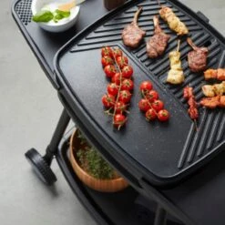 Barbecook Alexia - Elektrische Bbq - Afneembare Grill - Zijtafels - Wielen - 84x55x97cm -Merkloos Verkoopwinkel 1200x1200 35