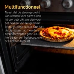 Pizzasteen BBQ Oven - Lava Van Vulkaan Etna - Barbecue Accesoires - Made In Italy - Broodbaksteen - 30x38x1.1 - VDN -Merkloos Verkoopwinkel 1200x1200 366