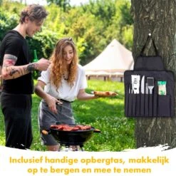BBQ Accesoires Set Gereedschap Tang Borstel Barbecue Kookgerei - 10 Delig -Merkloos Verkoopwinkel 1200x1200 372