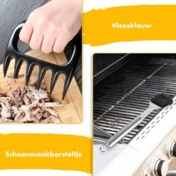 BBQ Accesoires Set Gereedschap Tang Borstel Barbecue Kookgerei - 10 Delig -Merkloos Verkoopwinkel 1200x1200 374