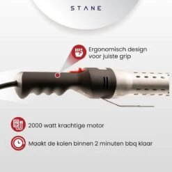 Bbq Aansteker Electrisch - Looftlighter - Bbq Starter - Bbq Accesoires - One Minute Lighter - Incl. Bbq Handschoenen - ®Stane -Merkloos Verkoopwinkel 1200x1200 473