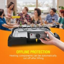 Aigostar Lava 30LDQ - Elektrische Grill - BBQ - Tafel Barbecue - Grilloppervlakte 41 X 24 Cm - 2000 Watt 11 Aigostar Lava 30LDQ - Elektrische Grill - BBQ - Tafel Barbecue - Grilloppervlakte 41 X 24 Cm - 2000 Watt -Merkloos Verkoopwinkel 1200x1200 48