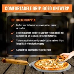 Inpro Pizzaschep RVS - Rond - Voor BBQ En Oven - Pizzaspatel - Taartschep - Houten Handvat - BBQ Gereedschap - Keukengerei - 30 Cm Diameter - Spatel 17 Inpro Pizzaschep RVS - Rond - Voor BBQ En Oven - Pizzaspatel - Taartschep - Houten Handvat - BBQ Gereedschap - Keukengerei - 30 Cm Diameter - Spatel -Merkloos Verkoopwinkel 1200x1200 529