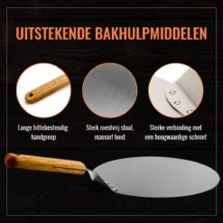 Inpro Pizzaschep RVS - Rond - Voor BBQ En Oven - Pizzaspatel - Taartschep - Houten Handvat - BBQ Gereedschap - Keukengerei - 30 Cm Diameter - Spatel 23 Inpro Pizzaschep RVS - Rond - Voor BBQ En Oven - Pizzaspatel - Taartschep - Houten Handvat - BBQ Gereedschap - Keukengerei - 30 Cm Diameter - Spatel -Merkloos Verkoopwinkel 1200x1200 532