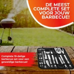 GrillX Barbecue Gereedschap Set - 19-delig - Inclusief Luxe Draagtas - BBQ Accesoires - Gereedschapset -Merkloos Verkoopwinkel 1200x1200 548
