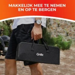 GrillX Barbecue Gereedschap Set - 19-delig - Inclusief Luxe Draagtas - BBQ Accesoires - Gereedschapset -Merkloos Verkoopwinkel 1200x1200 549