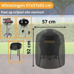 Ronde Waterdichte BBQ Hoes - Barbecue Accessoires - 57 Cm Diameter - 92 Cm Hoog -Merkloos Verkoopwinkel 1200x1200 660