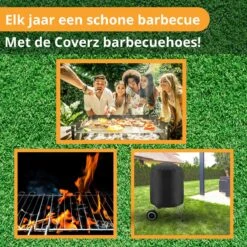 Ronde Waterdichte BBQ Hoes - Barbecue Accessoires - 57 Cm Diameter - 92 Cm Hoog -Merkloos Verkoopwinkel 1200x1200 662