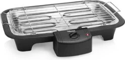Tristar BQ-2813 Electrische Tafelbarbecue - Grilloppervlak (LxB) 38x22 Cm - 2000W - Zwart -Merkloos Verkoopwinkel 1200x571