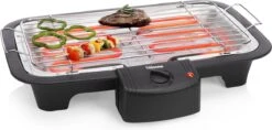 Tristar BQ-2813 Electrische Tafelbarbecue - Grilloppervlak (LxB) 38x22 Cm - 2000W - Zwart -Merkloos Verkoopwinkel 1200x573