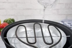 Alpina Elektrische BBQ - Tafel-Barbecue - Geen Rook - Binnen Barbecueën - 1250W - Ø 30 Cm - Zwart -Merkloos Verkoopwinkel 1200x798