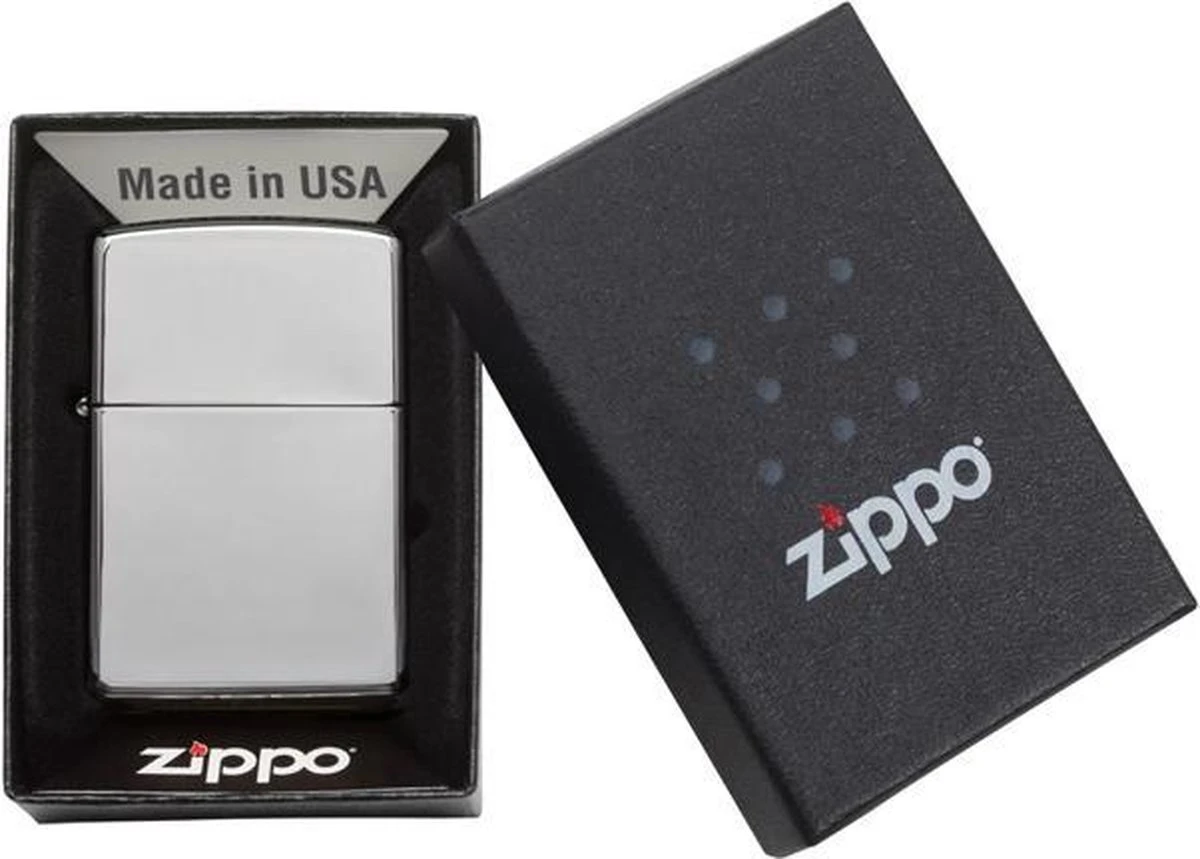 Zippo Lighter Polished Chrome 3 Zippo Lighter Polished Chrome