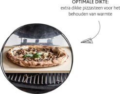 Boska Pizzasteen Deluxe Rechthoek - Voor De Oven - Knapperige Pizza's - 40x32 Cm - BBQ Accessoires -Merkloos Verkoopwinkel 1200x942 3