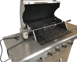 BBQNovation Elektrisch Draaispit Deluxe Met Extra Lang RVS Spit Geschikt Voor Meeste GAS BBQ's -Merkloos Verkoopwinkel 1200x968