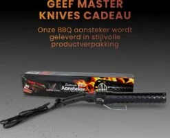 Master Knives BBQ Aansteker Electrisch - BBQ Accesoires - Zwarte BBQ Starter - Looftlighter -Merkloos Verkoopwinkel 1200x976
