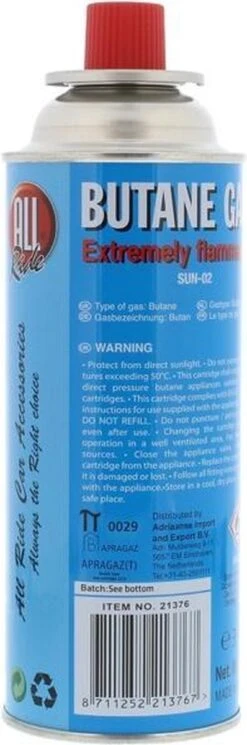 All Ride Butaan Gas / Navulgas -Merkloos Verkoopwinkel 398x1200