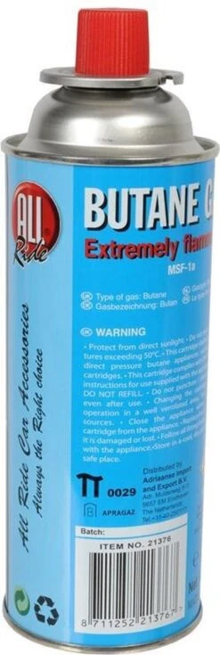 All Ride Butaan Gas / Navulgas -Merkloos Verkoopwinkel 403x1200